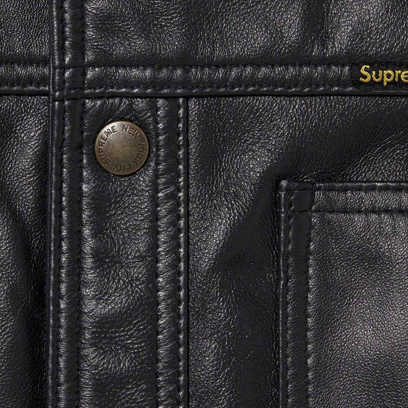 Supreme®/Schott® Leather Work Jacket view 5